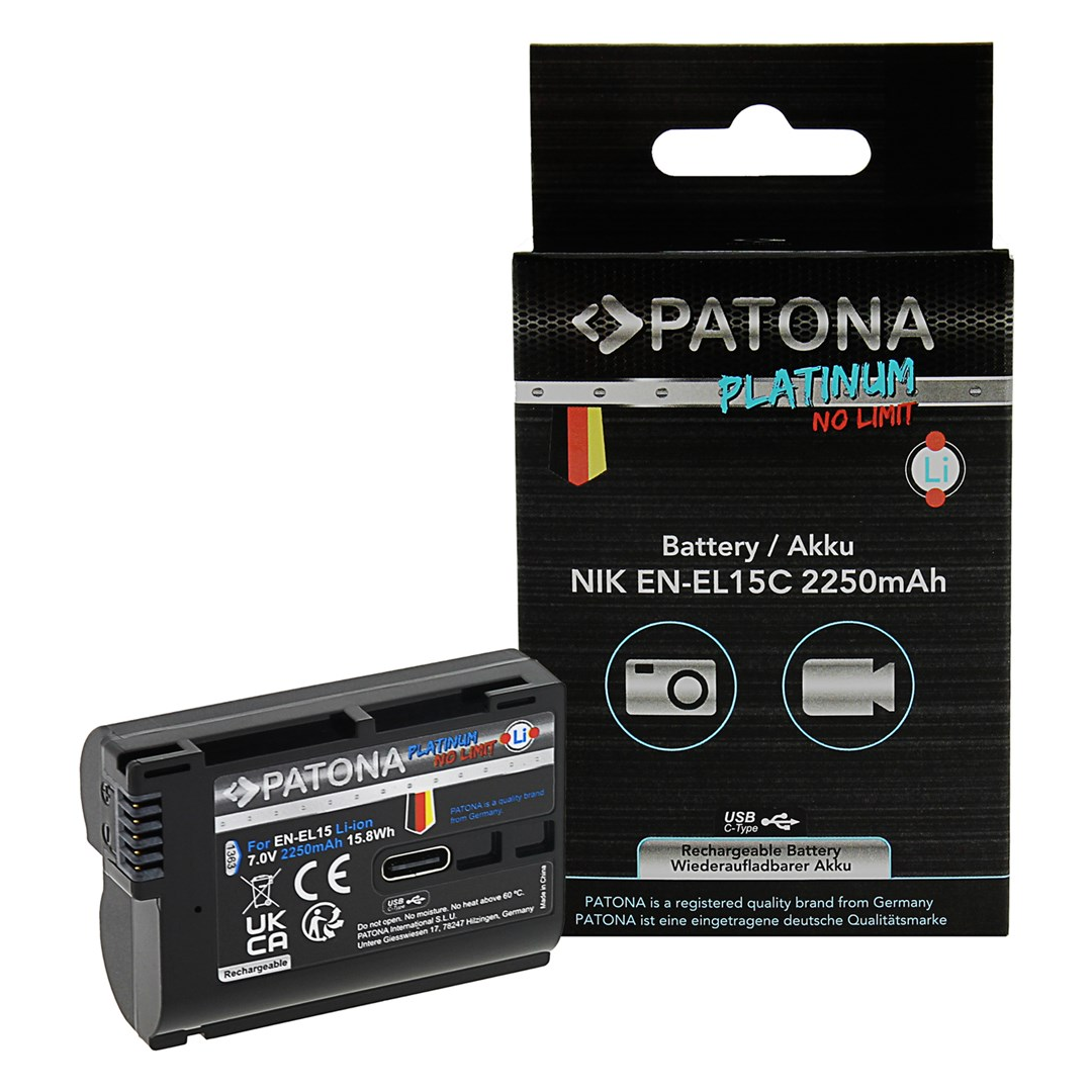 Patona akkumulátor Nikon fényképezőgépekhez 2250mAh (EN-EL15)