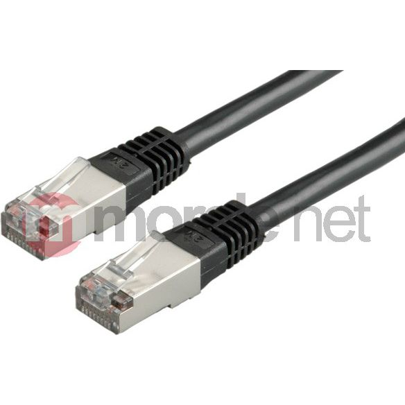 VALUE Patchkabel Kat.6 Class E UTP schwarz 0,5m