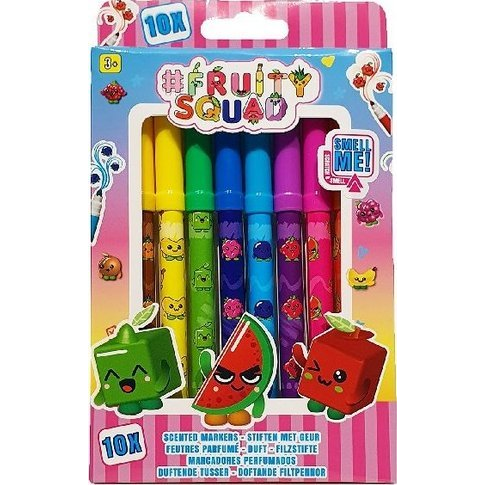 Canenco Fruitysquad illatos vastag filctollak, 8db (FS60352) (8712916603504)