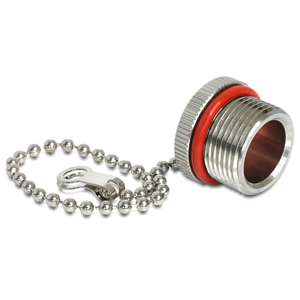DELOCK HF Kappe für N-Stecker mit Kette