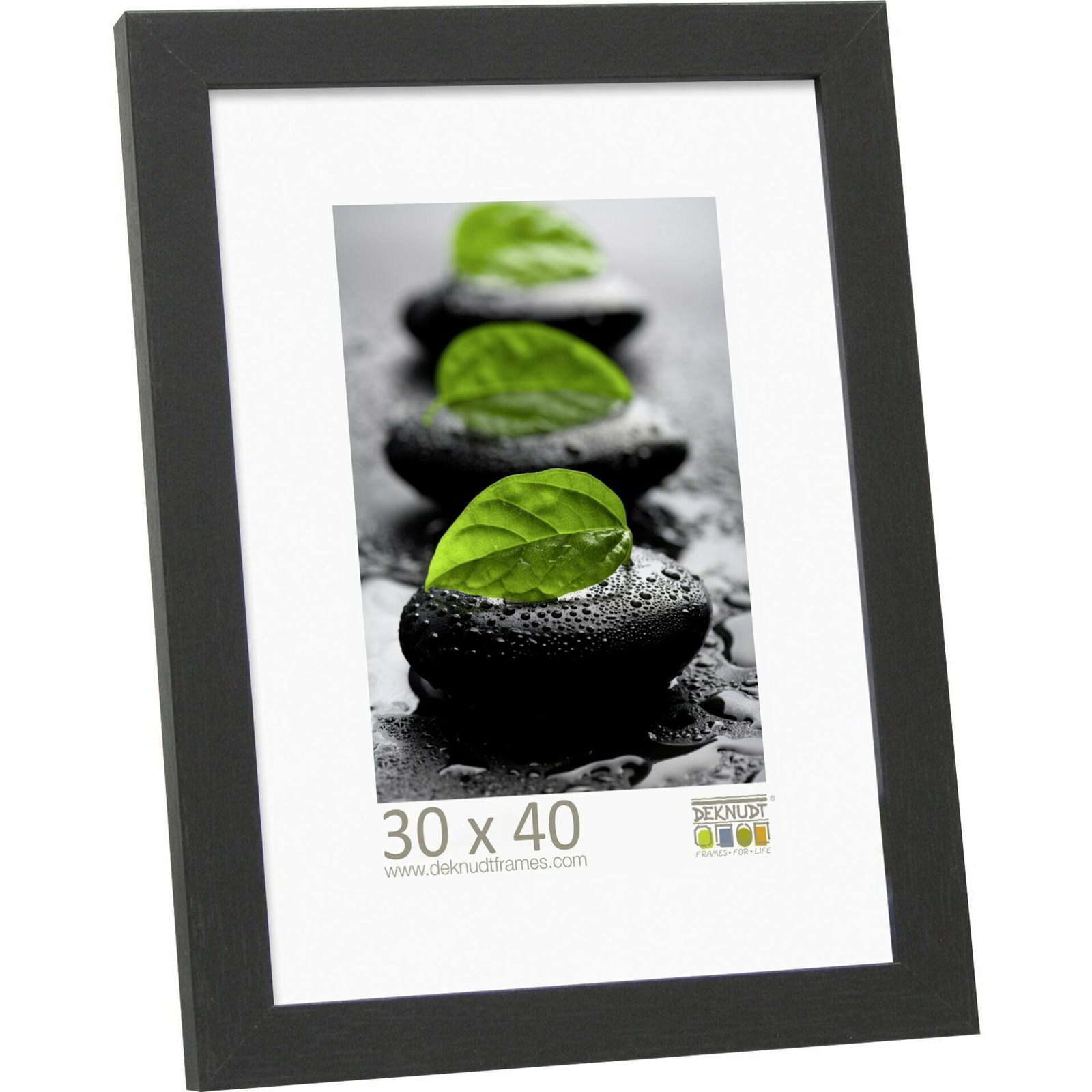 Deknudt S44CF2 32x42 Képkeret - Fekete (S44CF2 30X40)