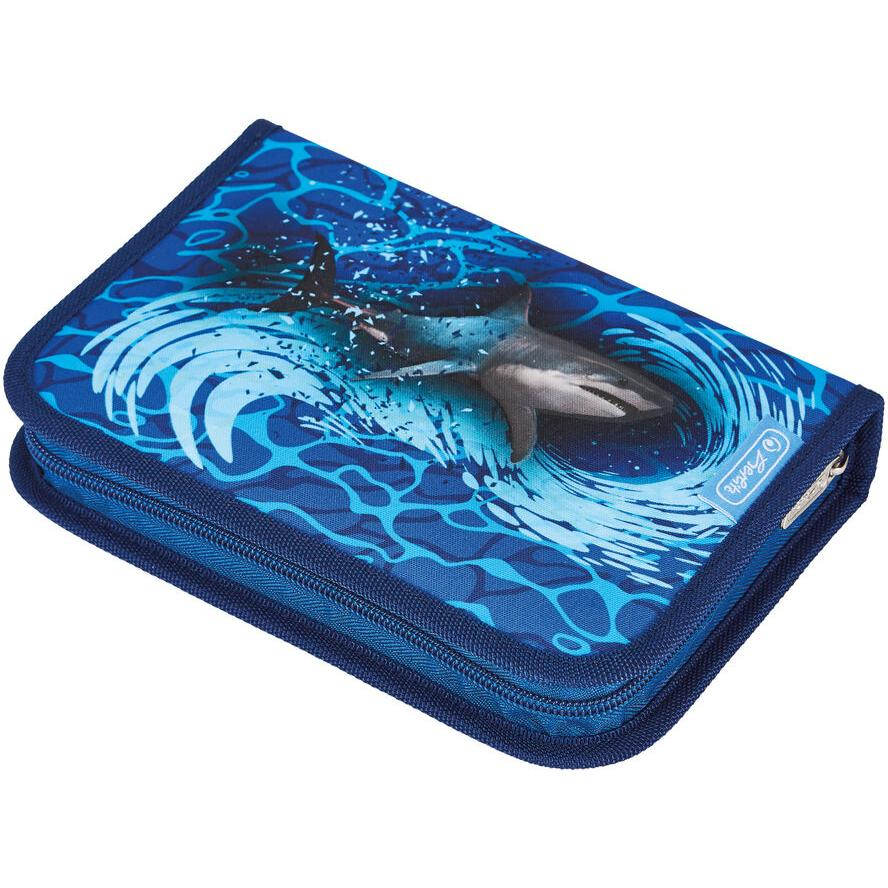 Herlitz Schüleretui 31 teilig Blue Shark (50043309)