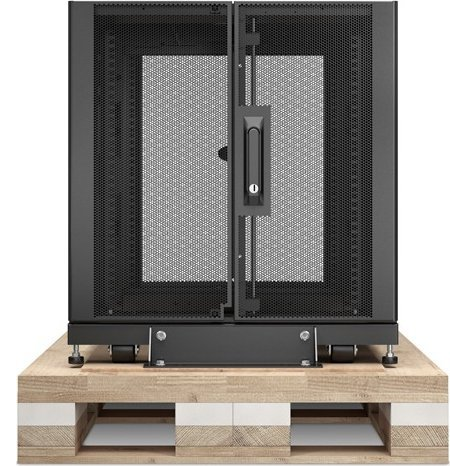 APC NetShelter SX 12U Szabadonálló állvány Fekete