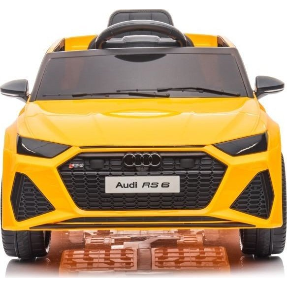 Audi RS6 BRD-2118 12 V Elektromos Kisautó 11967 - 2 Darab 35 W Motorral, Szülői Távirányítóval, Sárga (11967)