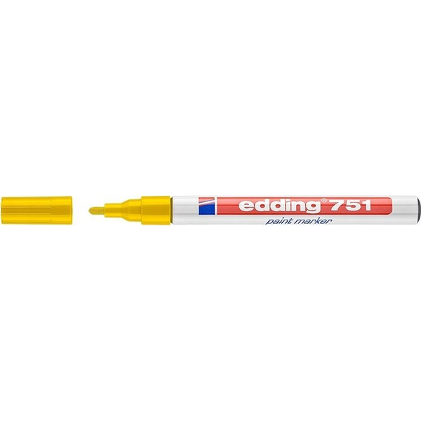 Olejový fix žlutý Edding 1 ks