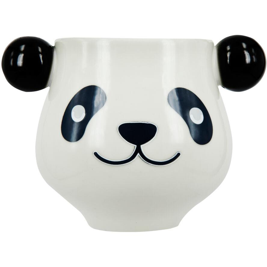 ThumbsUp! Tasse "Panda" Farbwechsel 400ml weiß/schw (0001286)