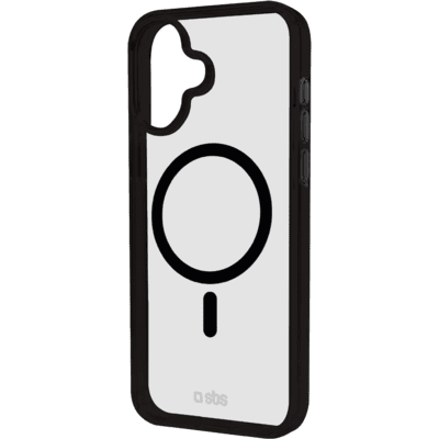 SBS MagFrame Apple iPhone 16 Telefon tok - Fekete (TEMAGCOLIP1661K)