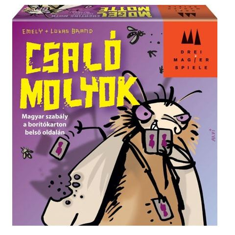Asmodee Csaló molyok kártyajáték (DRE26790)