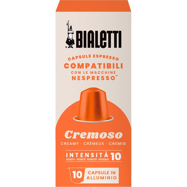 Bialetti Nespresso Cremoso, 10 kapszula