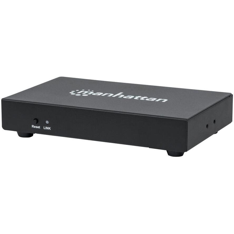 Manhattan 207829 audió/videó jeltovábbító AV jeltovábbító Fekete (207829)