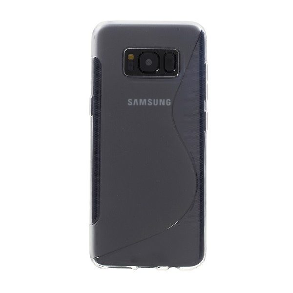 Szilikon telefonvédő (S-line) ÁTLÁTSZÓ [Samsung Galaxy S8 Plus (SM-G955)] (5996457692248)