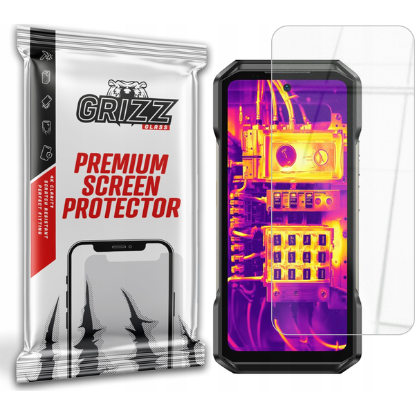  GrizzGlass Szkło hybrydowe GrizzGlass HybridGlass do Ulefone Armor 27T Pro