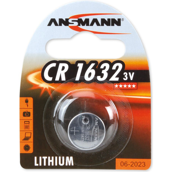Ansmann Lithium CR-1632 Gombelem (1db/csomag)