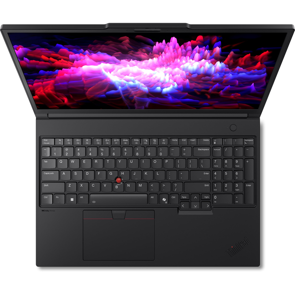 Lenovo ThinkPad T16g Gen 3 Intel Core Ultra 7 255HX Mobil workstation 40,6 cm (16") WUXGA 64 GB DDR5-SDRAM 1 TB SSD NVIDIA GeForce RTX 5080 Wi-Fi 7 (802.11be) Windows 11 Pro Tysk Sort
