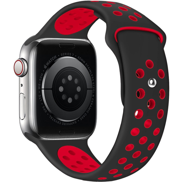 Eternico Sporty Apple Watch 38mm / 40mm / 41mm - Cool Lava and Black
