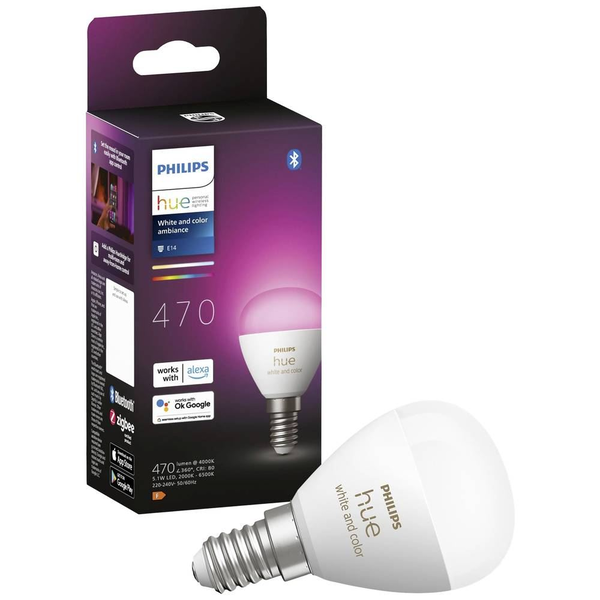 Philips Hue White and Color ambiance 8719514491229 intelligente verlichting Bluetooth/Zigbee 5,1 W