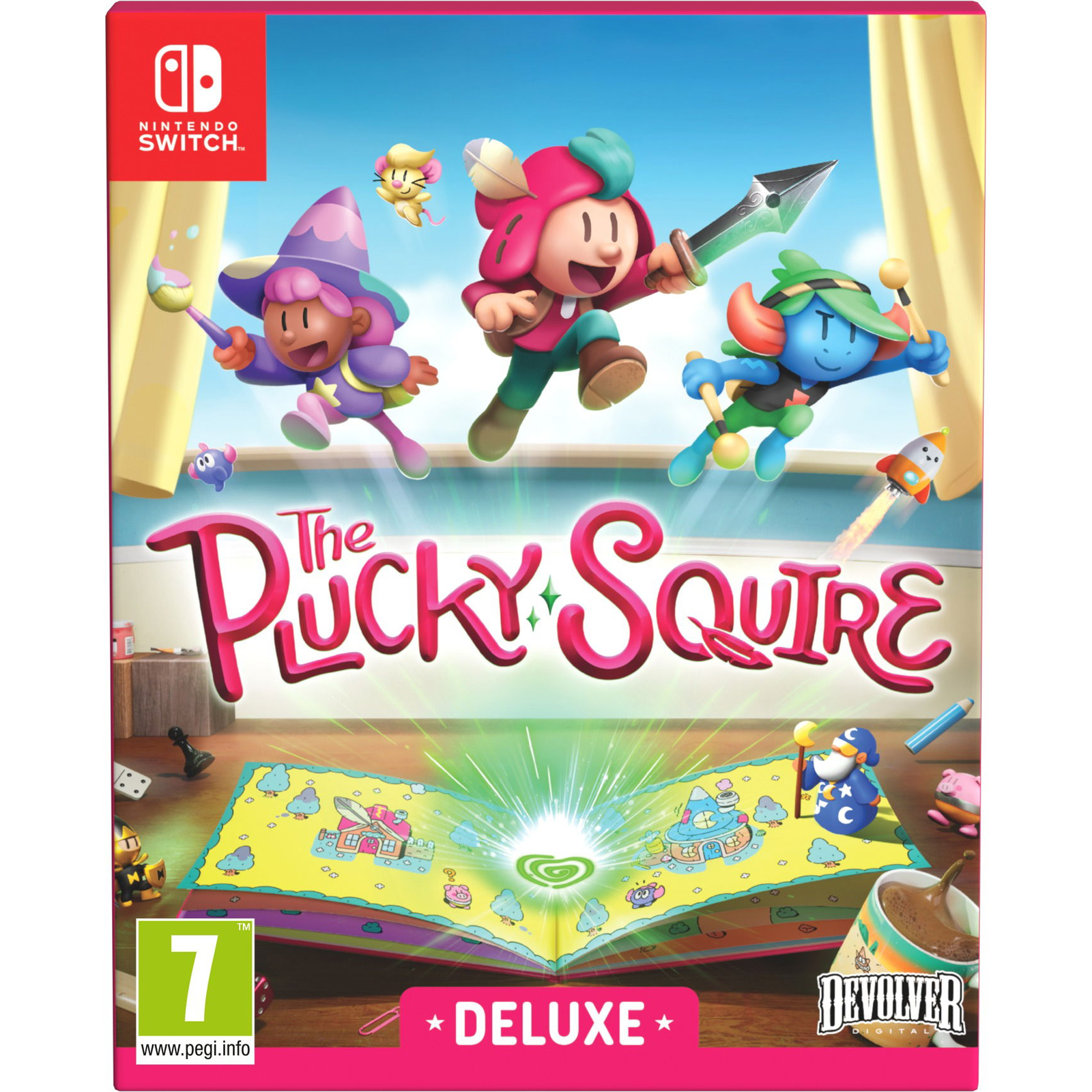 The Plucky Squire Devolver Deluxe - Nintendo Switch (PC - Dobozos játék)