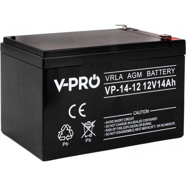 Volt Akumulator AGM 12V 14Ah VPRO