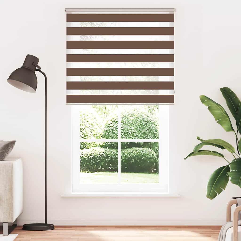 zebrafüggönnyel barna szövetszélesség 120,9 cm poliészter (4014370)