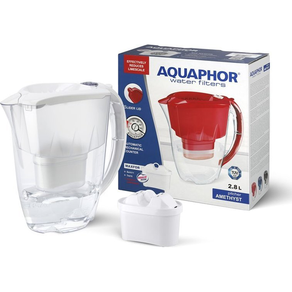 Aquaphor Amethyst vízszűrő kancsó 2.8L fehér (AQU014203)