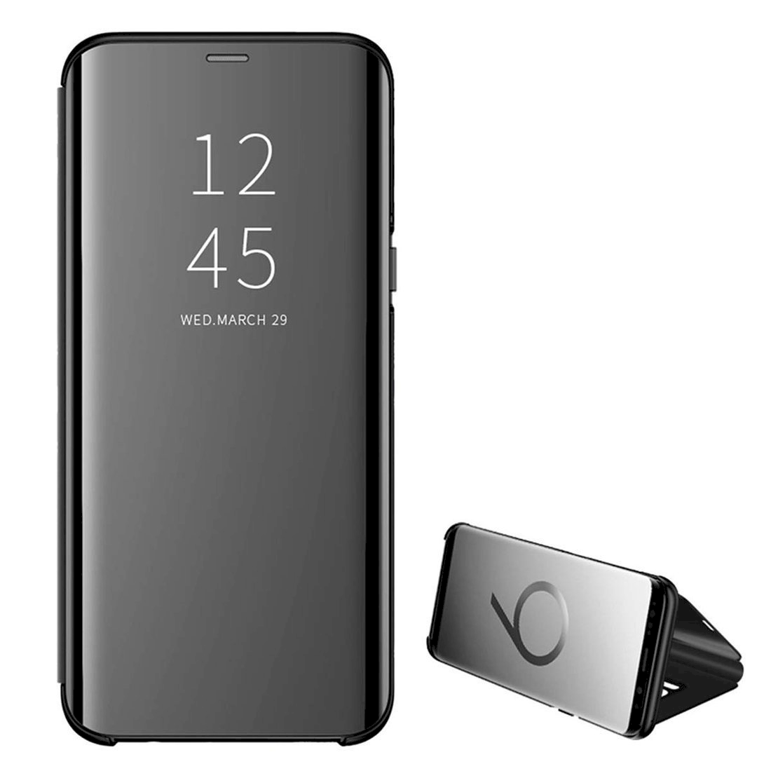 Fusion Samsung Galaxy A72 / A72 5G Flip Tok - Fekete (FSN-VIEW-A725-BK)