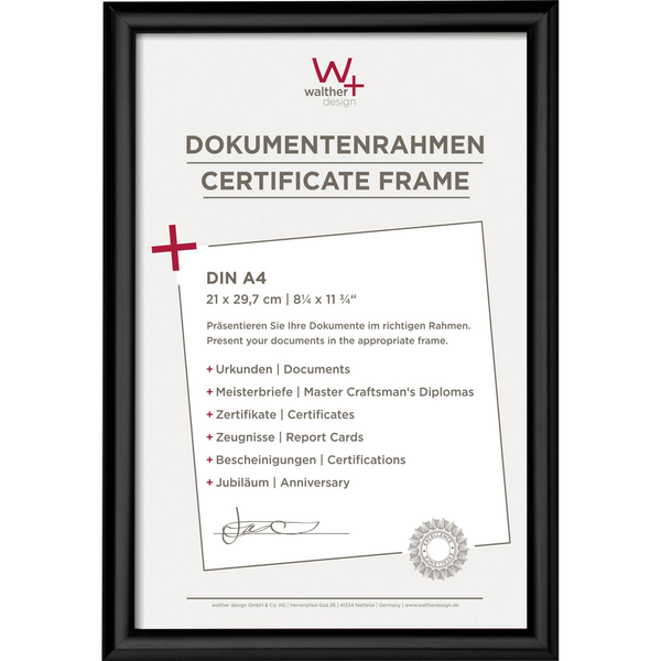 Walther KP130B Trendstyle 32,8x23,8 Képkeret - Fekete