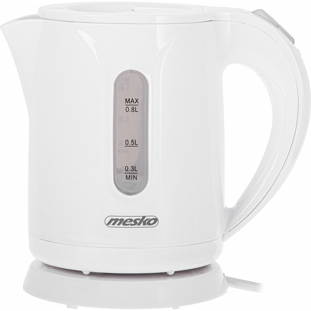 Mesko MS 1376 Vízforraló 0,8L 850 Watt - Fehér (MS 1376)