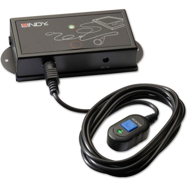 Lindy 38029 videojel kapcsoló HDMI/VGA