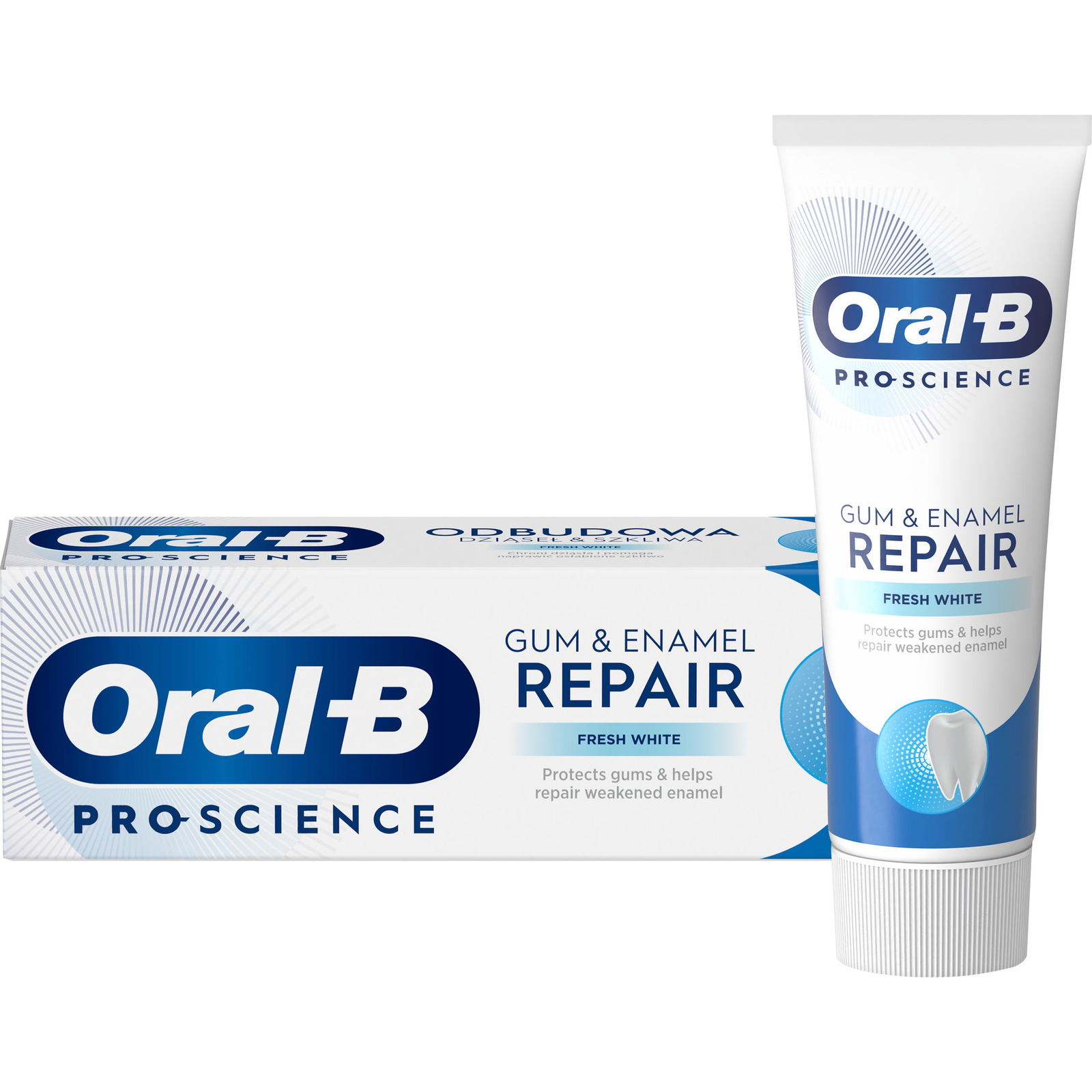 ORAL-B Gum & Enamel Repair Fresh White 75 ml (8001090794413)