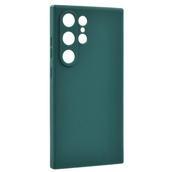 Gigapack Samsung Galaxy S24 Ultra (SM-S928) szilikon tok matt sötétzöld (GP-151395) (GP-151395)
