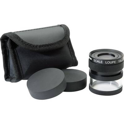 Kézi nagyító Mérőskálával Nagyítási tényező: 10 x Lencseméret: (O) 19 mm Ideal Tek M12102Skála mm / hüvelykben (M12102)