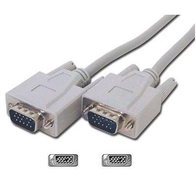 Cable Vga M-m 3m Gris Logilink Cv0026
