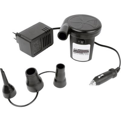Gumimatrac pumpa 12V/230V szivargyújtós, Mannesmann (M01730)
