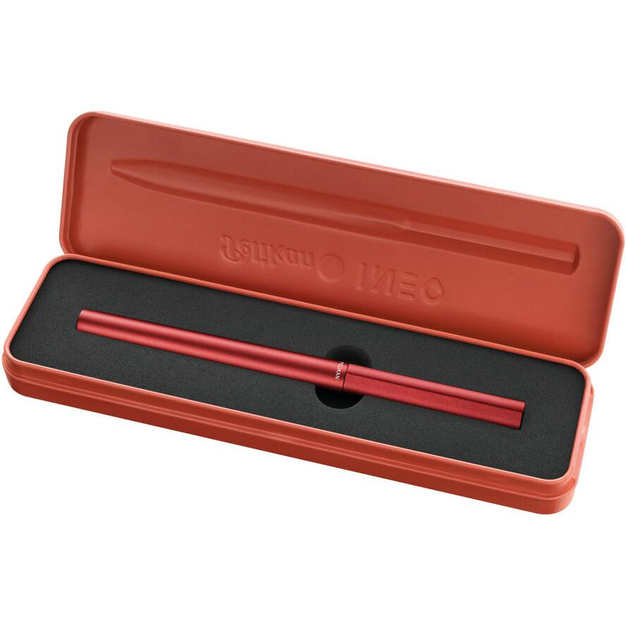 Pelikan Füllhalter Ineo Elements P6 Metall-Etui Feuer-Rot (823685)