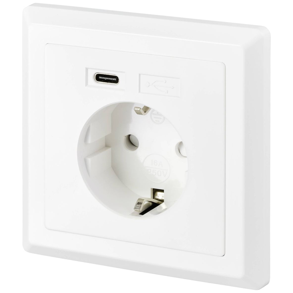 Sygonix SY-5238674 süllyesztett dugalj USB-C Power Delivery kimenettel (SY-5238674)