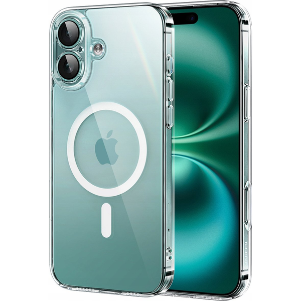 Ugreen Classy Clear Magnetic Magsafe-Kompatibilis Tok iPhone 16 Plus - Átlátszó