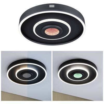 Paulmann (71039) Spaceglow LED-es mennyezeti lámpa LED 22 W Fekete (matt) (71039)