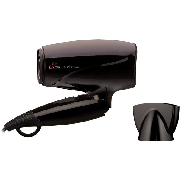GA.MA Eolic Travel asciuga capelli Nero