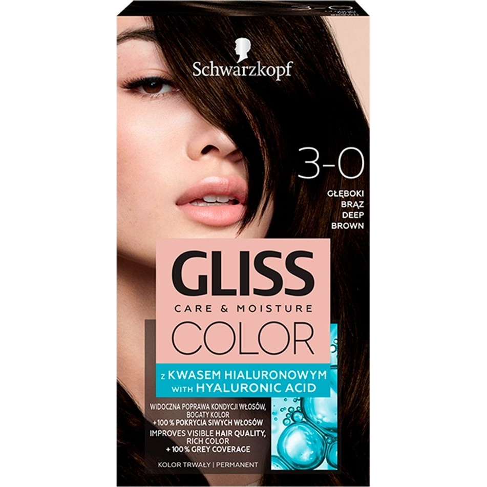 SCHWARZKOPF GLISS COLOR 3-0 Barna 60 ml (680960)