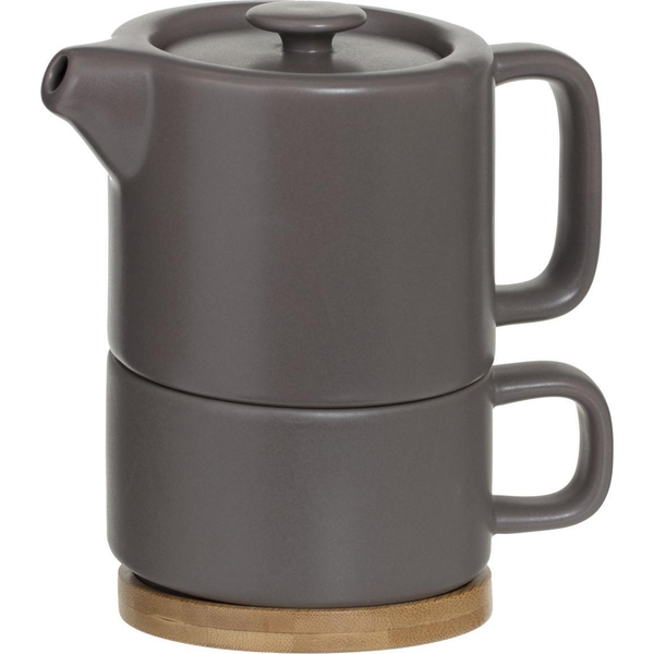  Secret de Gourmet Dzbanek z filiżanką Natural Taupe 400 ml