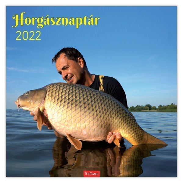 Toptimer 290 x 580mm 2022 Falinaptár - Horgász