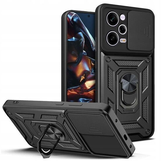 Gigapack Defender Xiaomi Redmi Note 12 Pro 5G kameravédős tok fekete (GP-138403) (GP-138403)