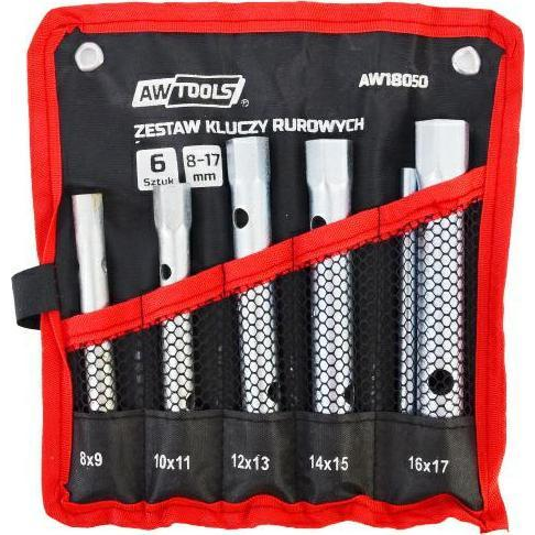 Awtools Tubular Keys 6 PCS. /8mm-17 mm/