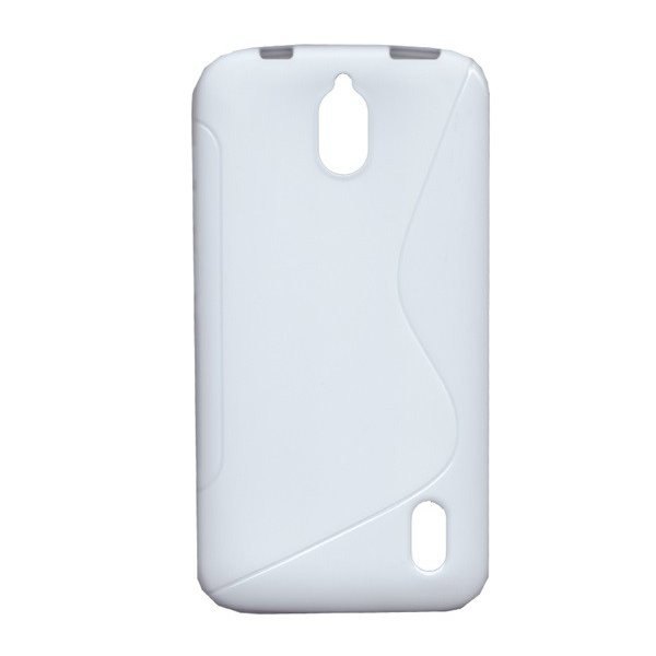 Szilikon telefonvédő (S-line) FEHÉR [Huawei Ascend Y625] (5996457554805)