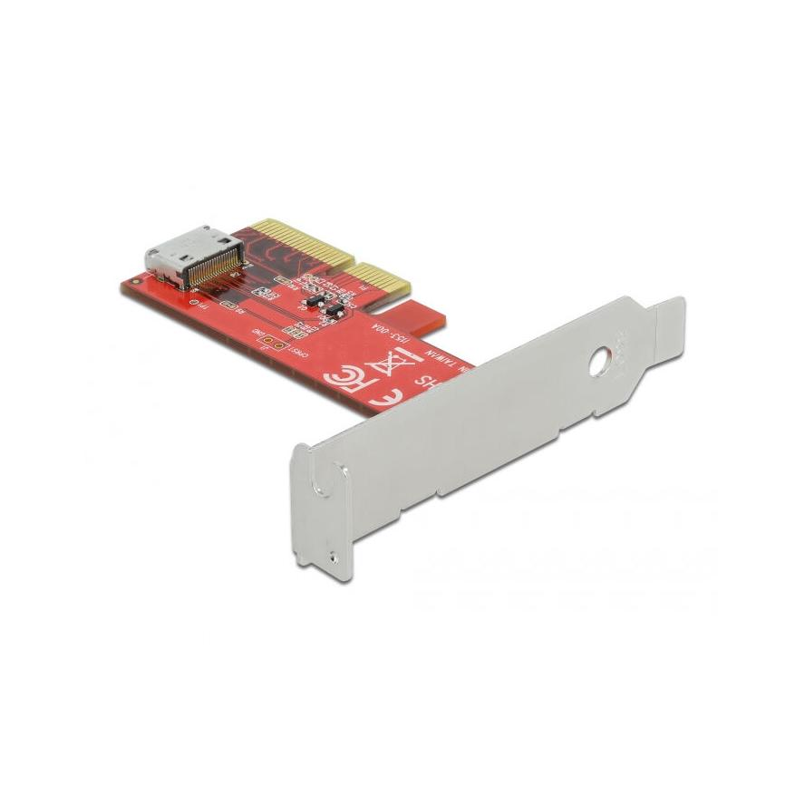 Delock 90482 1-port PCIe x4 belső OCuLink SFF-8612 bővítőkártya (90482)