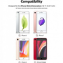 Ringke iPhone SE 2020 Screen Protector Invisible Defender ID Tempered Glass 2pack Black (G4as024)