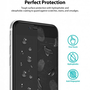 Ringke iPhone SE 2020 Screen Protector Invisible Defender ID Tempered Glass 2pack Black (G4as024)