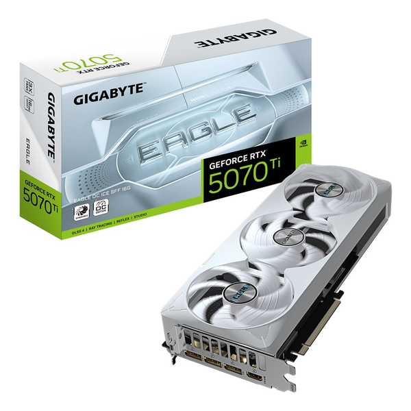 Gigabyte GeForce RTX 5070 Ti 16GB DDR7 Eagle OC Ice SFF Videókártya