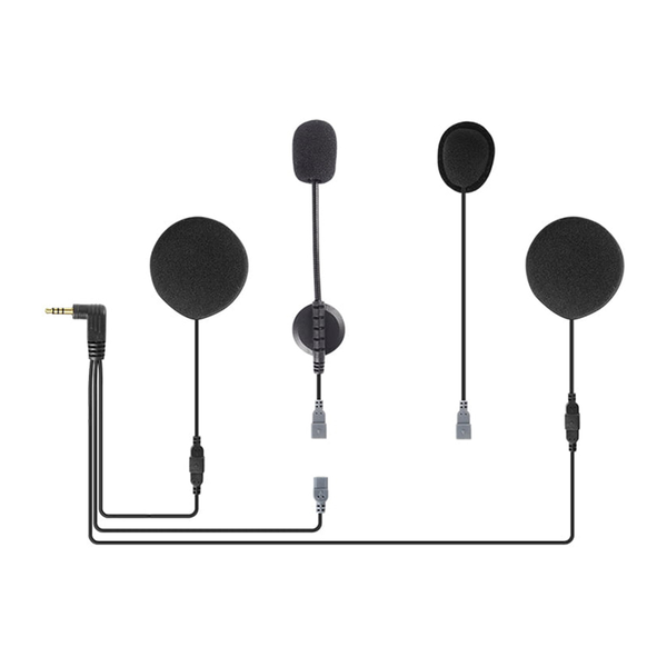 Motorkerékpár sisak headset 3,5 mm-es csatlakozóval Q7 EJEAS HIFI-M2 interkomhoz