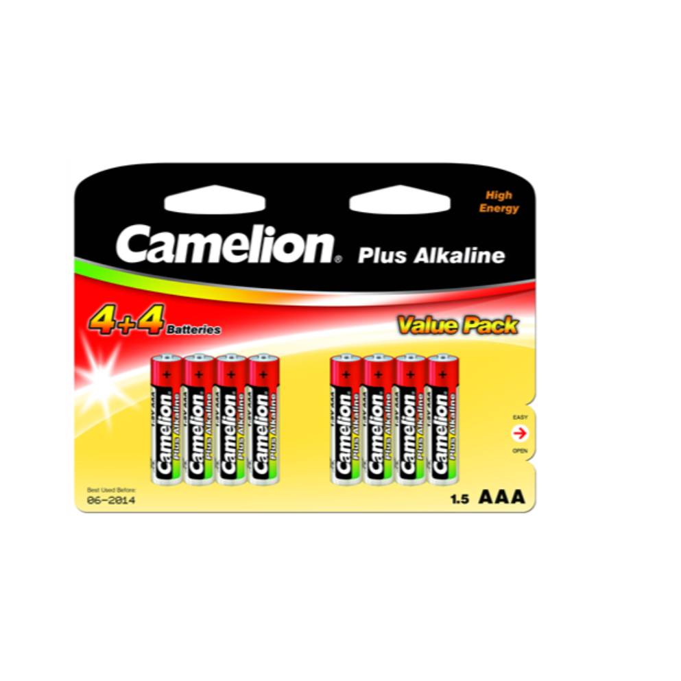 Camelion AAA/LR03 Alkáli Ceruzaelem (8db/csomag) (11044803)
